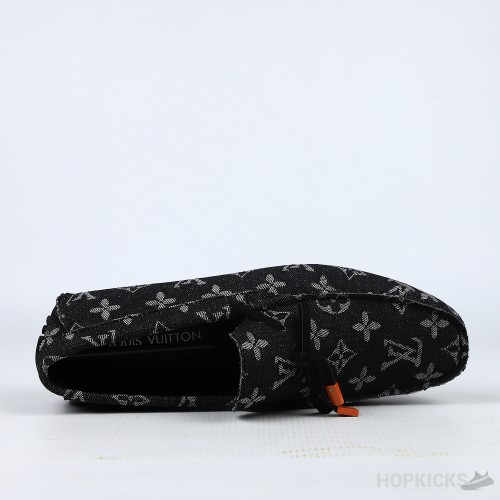 LV Driver Mocassin Black