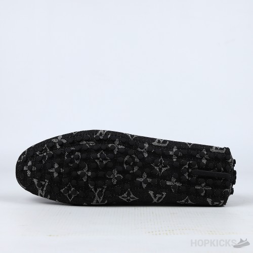 LV Driver Mocassin Black