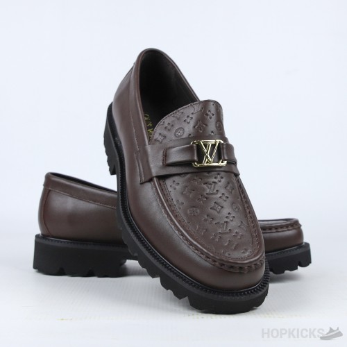 LV Mocassin Major Brown