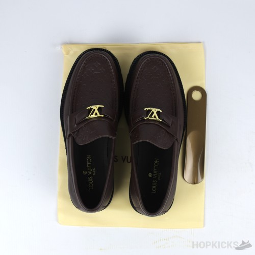 LV Mocassin Major Brown