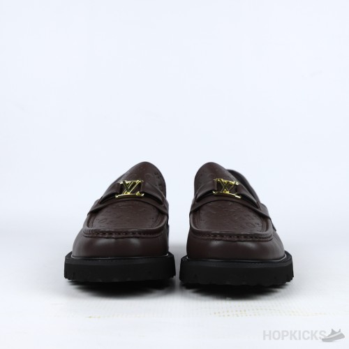 LV Mocassin Major Brown