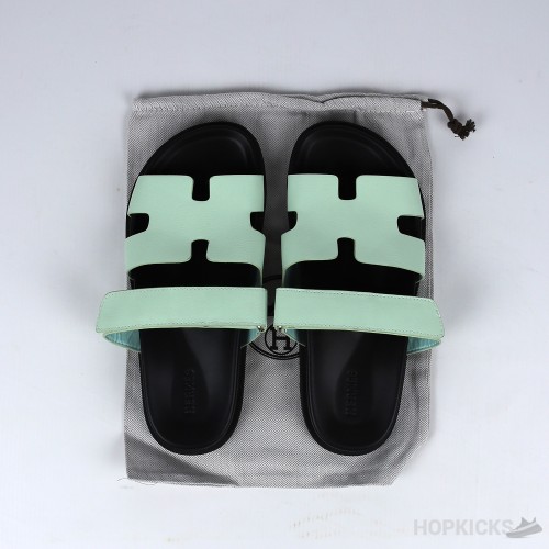 Hermes Chypre Sandal Black Green