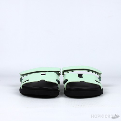 Hermes Chypre Sandal Black Green