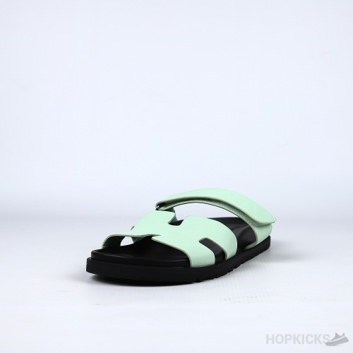 Hermes Chypre Sandal Black Green