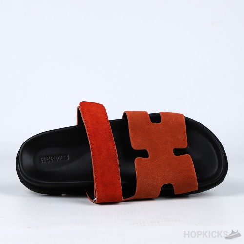 Hermes Chypre Sandal Calfskin Brown