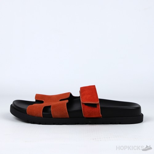 Hermes Chypre Sandal Calfskin Brown