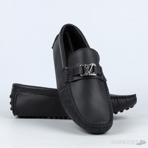 LV Hockenheim Mocassin Plain Black