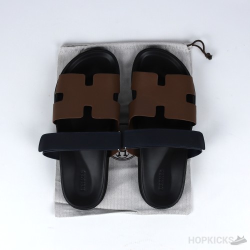 Hermes Chypre Sandal Brown / Blue