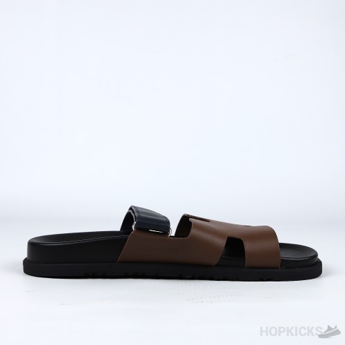 Hermes Chypre Sandal Brown / Blue