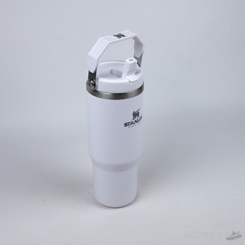 Stanley Iceflow Flip Straw Tumbler White (887mL) (Premium Batch)