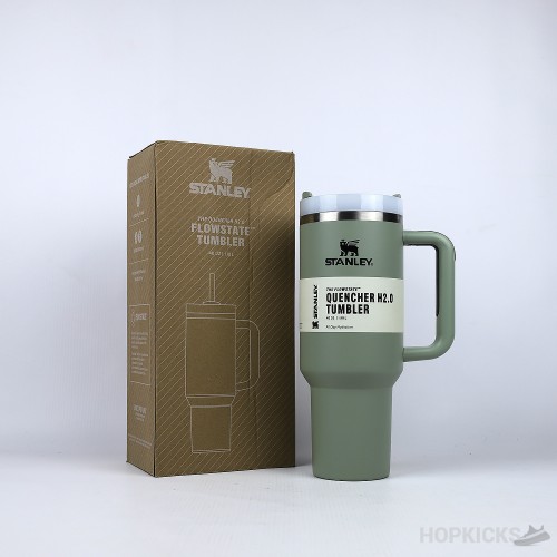 Stanley Quencher Travel Tumbler 1.18L Ash Green (Premium Batch)