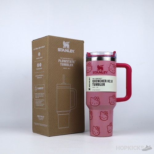 Stanley Quencher H2.0 Flowstate Tumbler Hello Kitty Pink (1.18L) (Premium Batch)