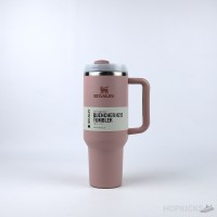 STANLEY Quencher H2.0 FlowState Tumbler Pink (1.18L) (Dot Perfect)