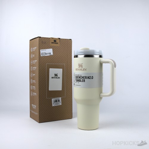 STANLEY Quencher H2.0 FlowState Tumbler Off White (1.18L) (Dot Perfect)