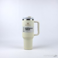 STANLEY Quencher H2.0 FlowState Tumbler Off White (1.18L) (Dot Perfect)