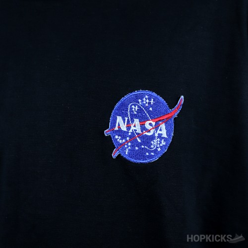 Bale*ciaga x Nasa Oversized Black T-Shirt