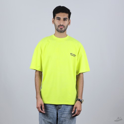 OFF White Arrows and Graffiti Neon T-Shirt