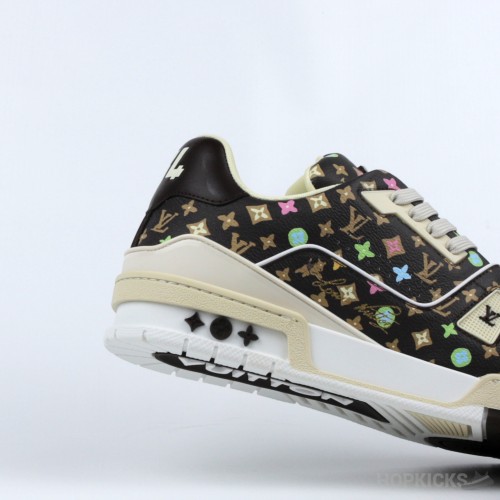 Louis Vuitton Trainer 'Mocha Multicolor' (Premium Plus Batch)