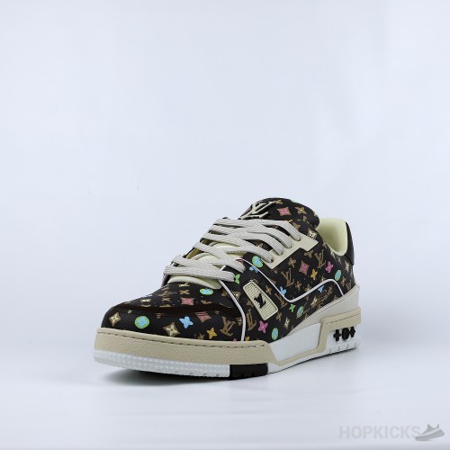 Louis Vuitton Trainer 'Mocha Multicolor' (Premium Plus Batch)