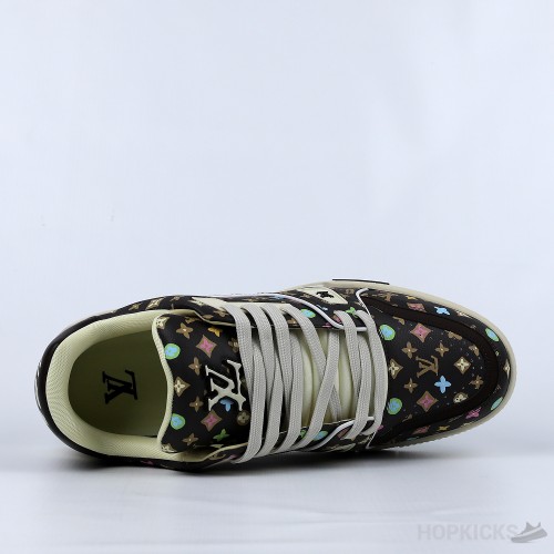 Louis Vuitton Trainer 'Mocha Multicolor' (Premium Plus Batch)