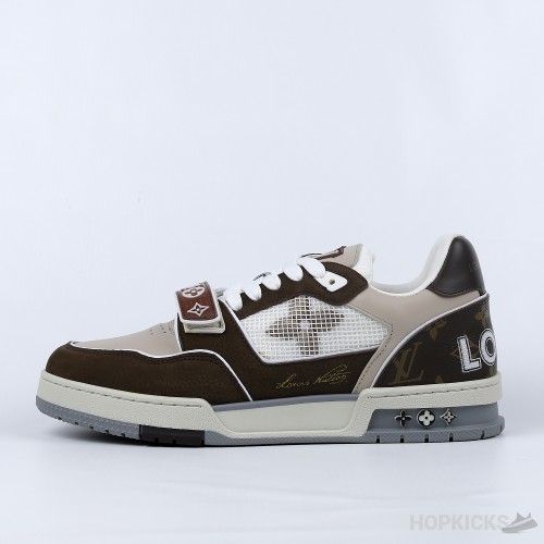 Louis Vuitton Trainer 'White Brown' (Premium Plus Batch)