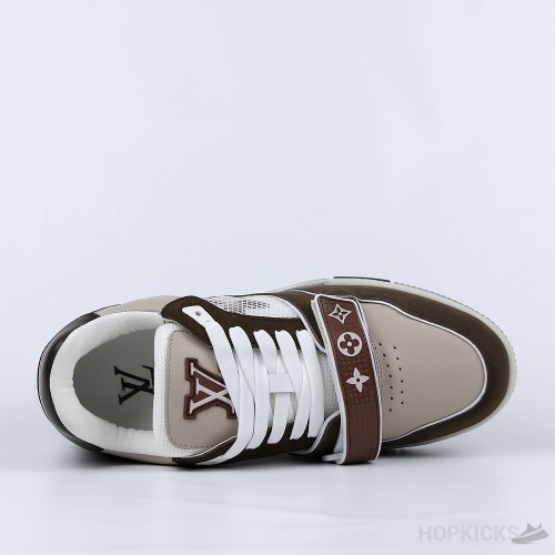 Louis Vuitton Trainer 'White Brown' (Premium Plus Batch)