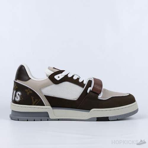 Louis Vuitton Trainer 'White Brown' (Premium Plus Batch)