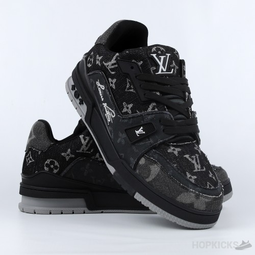 Louis Vuitton Trainer 'Black' (Premium Plus Batch)