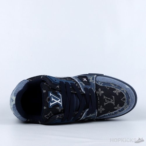 Louis Vuitton Trainer 'Denim' (Premium Plus Batch)