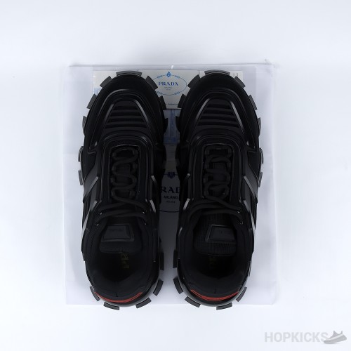 Prada Cloudbust Thunder Technical Fabric Black Sneaker (Premium Plus Batch)