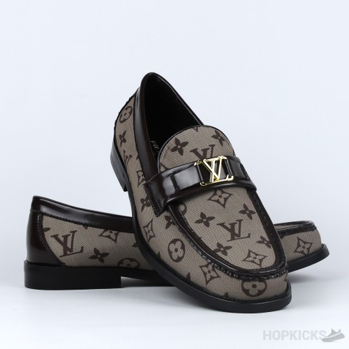 LV Major Loafer Brown (Dot Perfect)