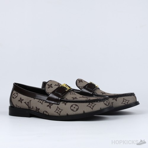 LV Major Loafer Brown (Dot Perfect)