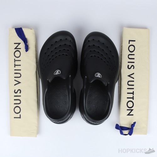 LV Shark Clog 'Black' (Dot Perfect)