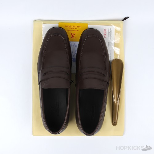 LV Glove Loafer Moka (Dot Perfect)