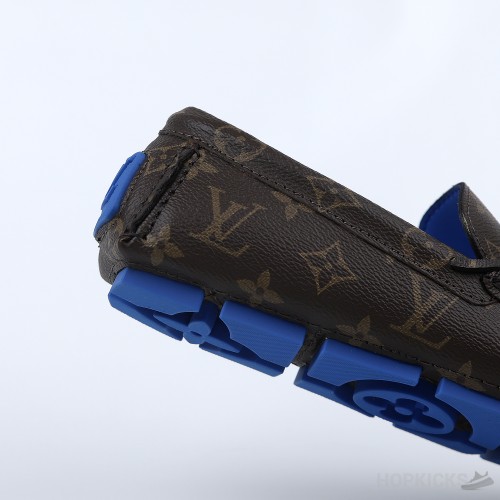 LV Driver Moccasin Blue (Dot Perfect)