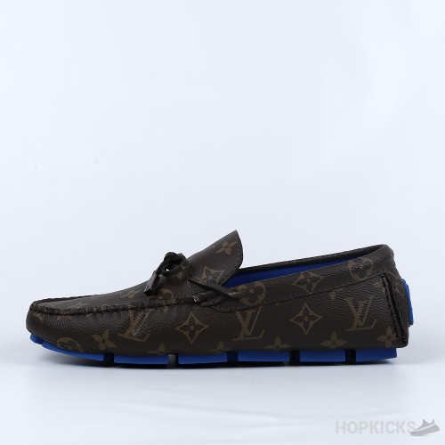 LV Driver Moccasin Blue (Dot Perfect)