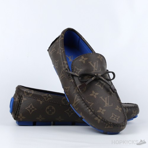 LV Driver Moccasin Blue (Dot Perfect)