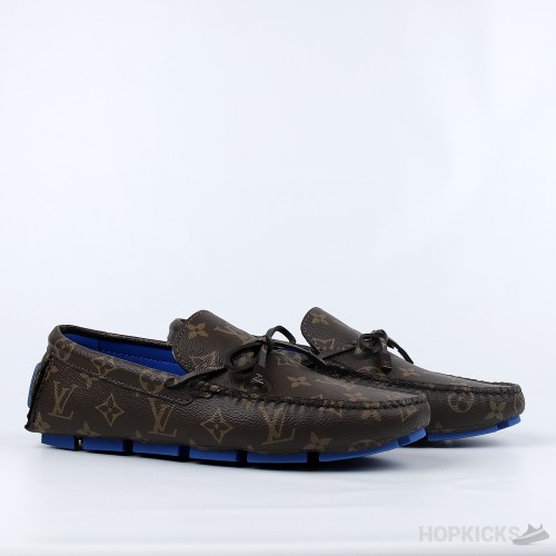 LV Driver Moccasin Blue (Dot Perfect)