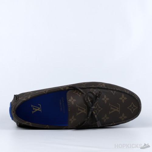 LV Driver Mocassin Blue (Dot Perfect)