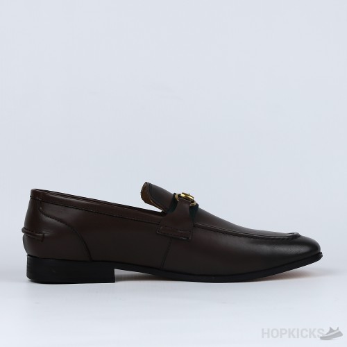 Gucci Elanor Leather Horsebit Loafer Brown (Dot Perfect)