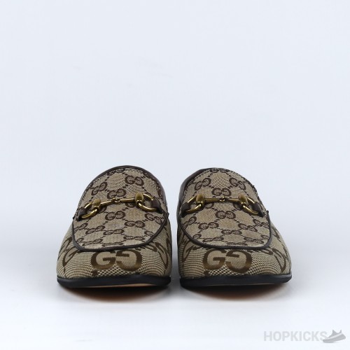 Gucci Jordaan Maxi Canvas Loafers (Dot Perfect)