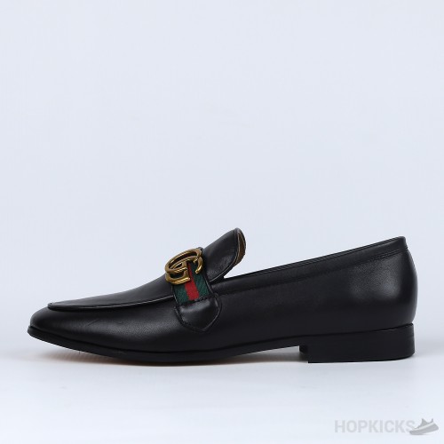 Gucci Men’s Donnie Leather Loafers (Dot Perfect)