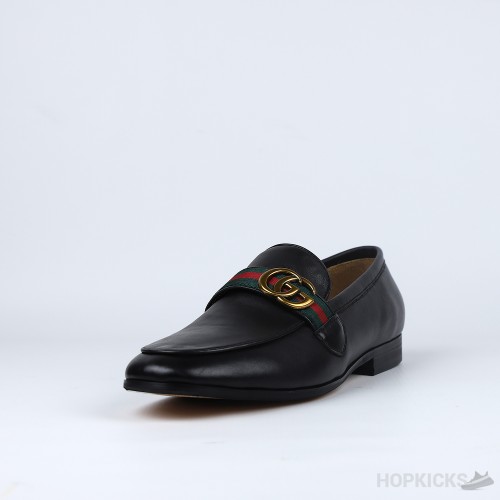 Gucci Men’s Donnie Leather Loafers (Dot Perfect)