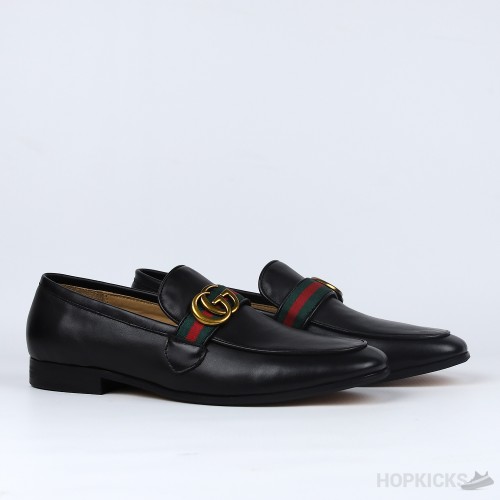 Gucci Men’s Donnie Leather Loafers (Dot Perfect)