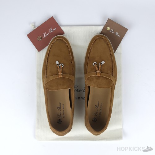 Loro Piana Brown Summer Charms Walk (Dot Perfect)