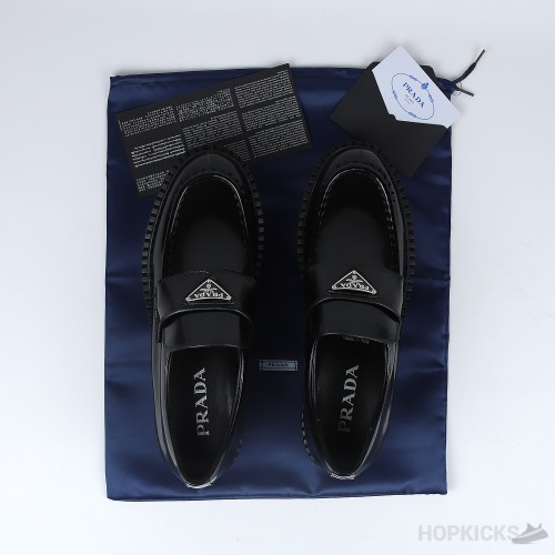 Prada Patent Leather Loafers Black' (Premium Plus Batch)