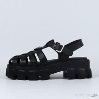 Prada Sandals For Men Black' (Premium Plus Batch)