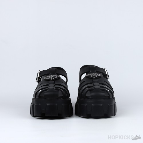 Prada Sandals For Men Black' (Premium Plus Batch)