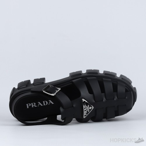 Prada Sandals For Men Black' (Premium Plus Batch)