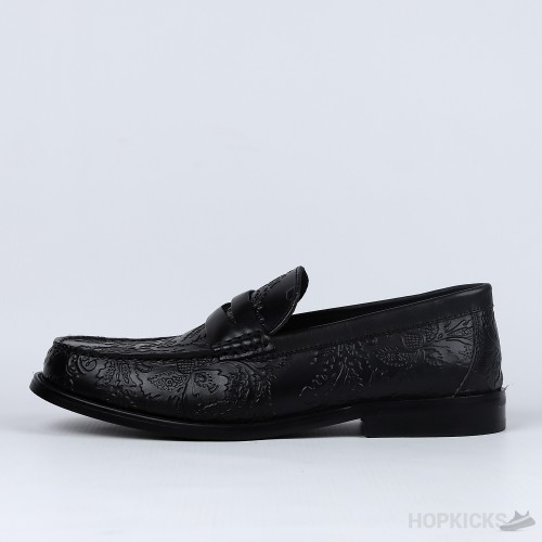 LV Loafer Black (Dot Perfect)